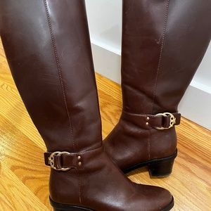 Tory Burch Riding Boots— Brown Size 5